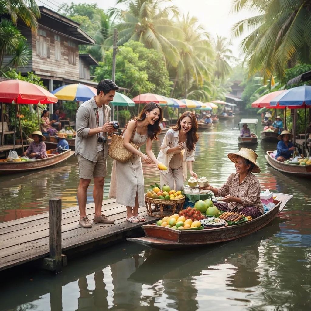 Floating Market Bangkok Day Trip: A Memorable One-Day Experience from Bangkok